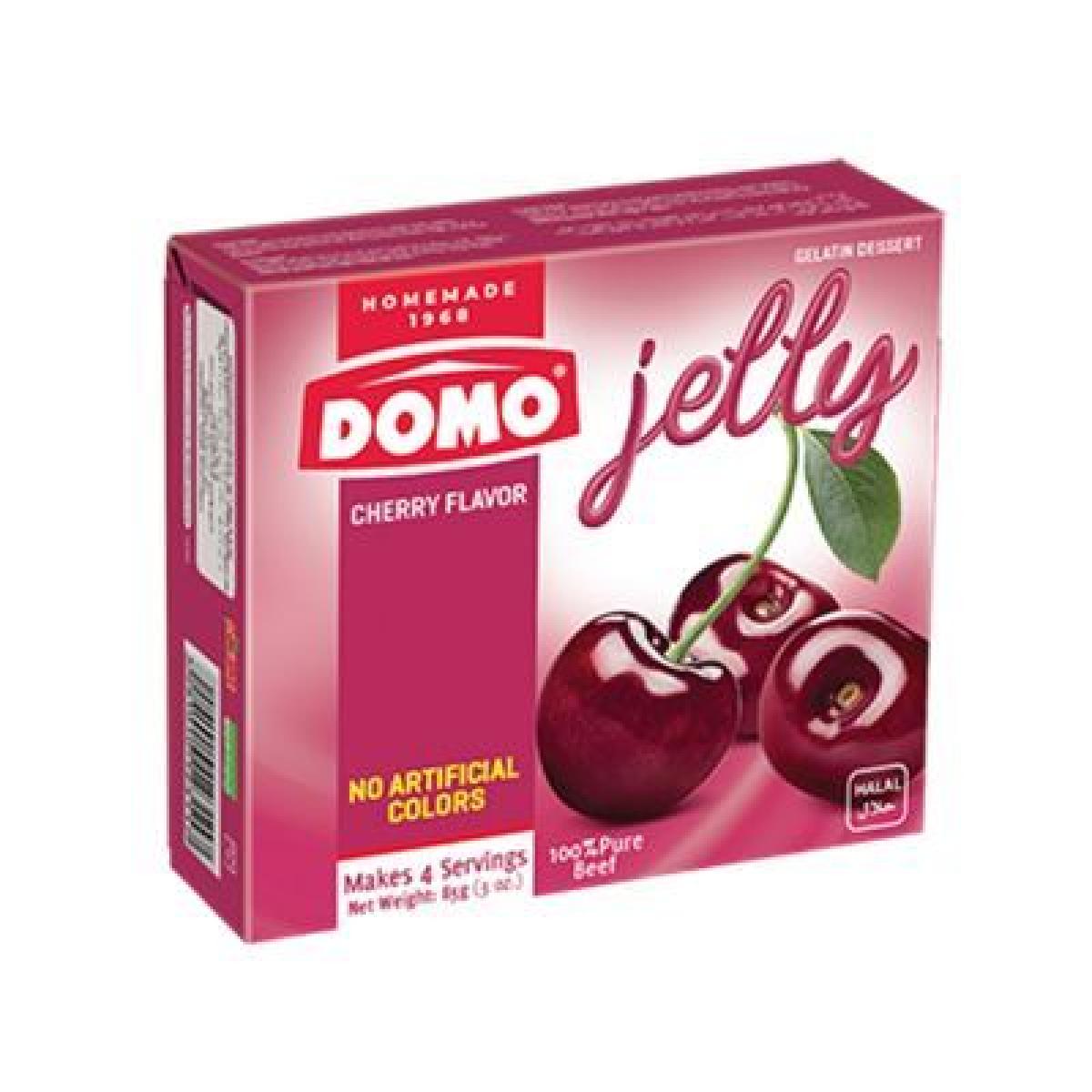 Jelly Gellatin Dessert Cherry
