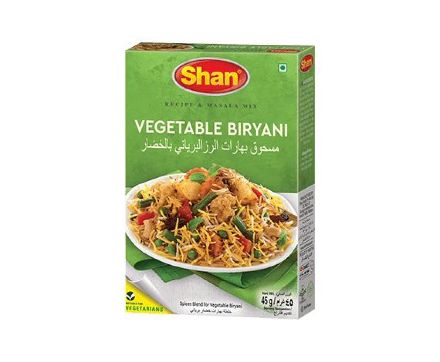 Vegetable Biryani Recipe & Seasoning Mix