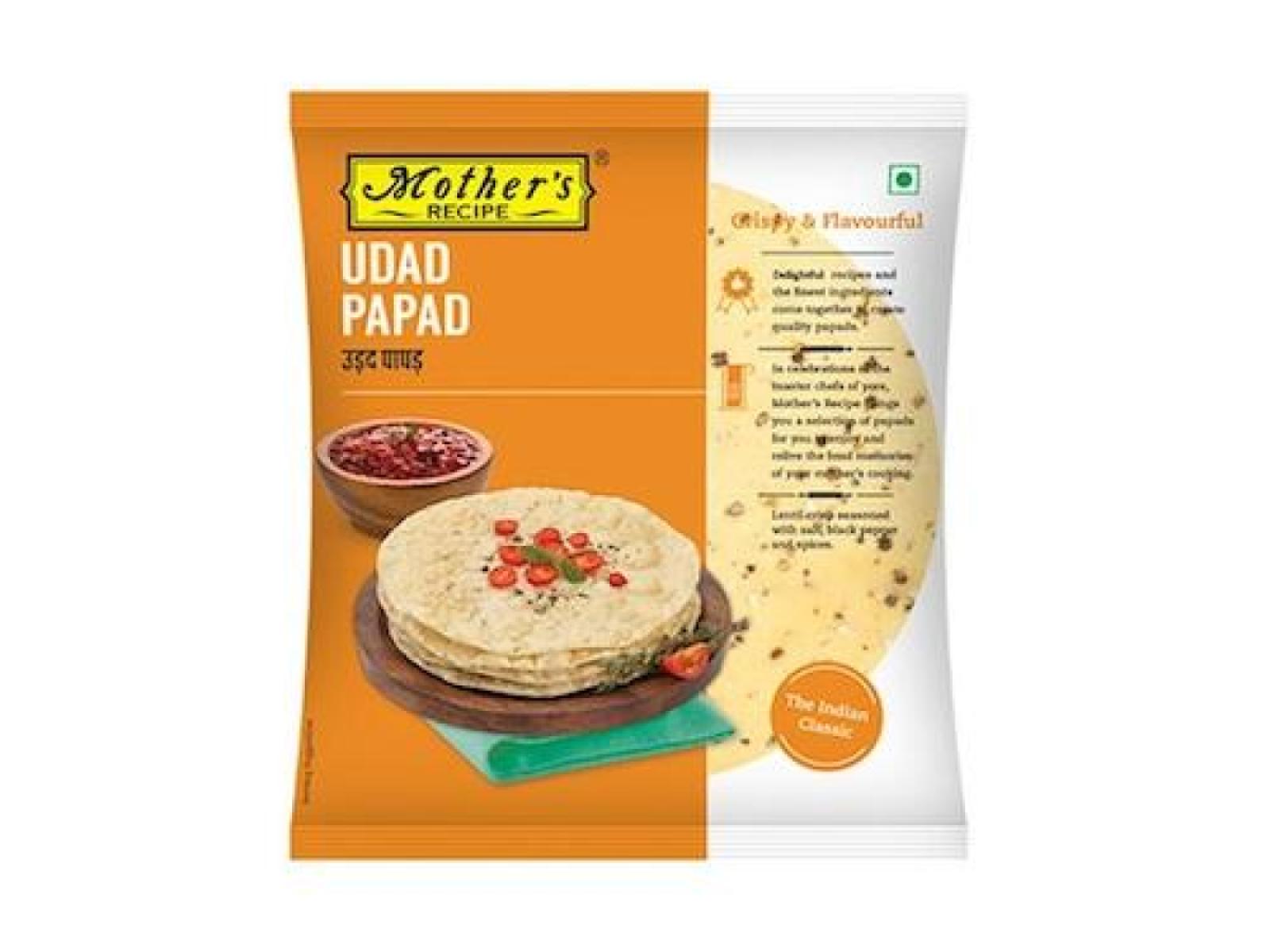 Mothers Recipe Udad Papad (Black Pepper)