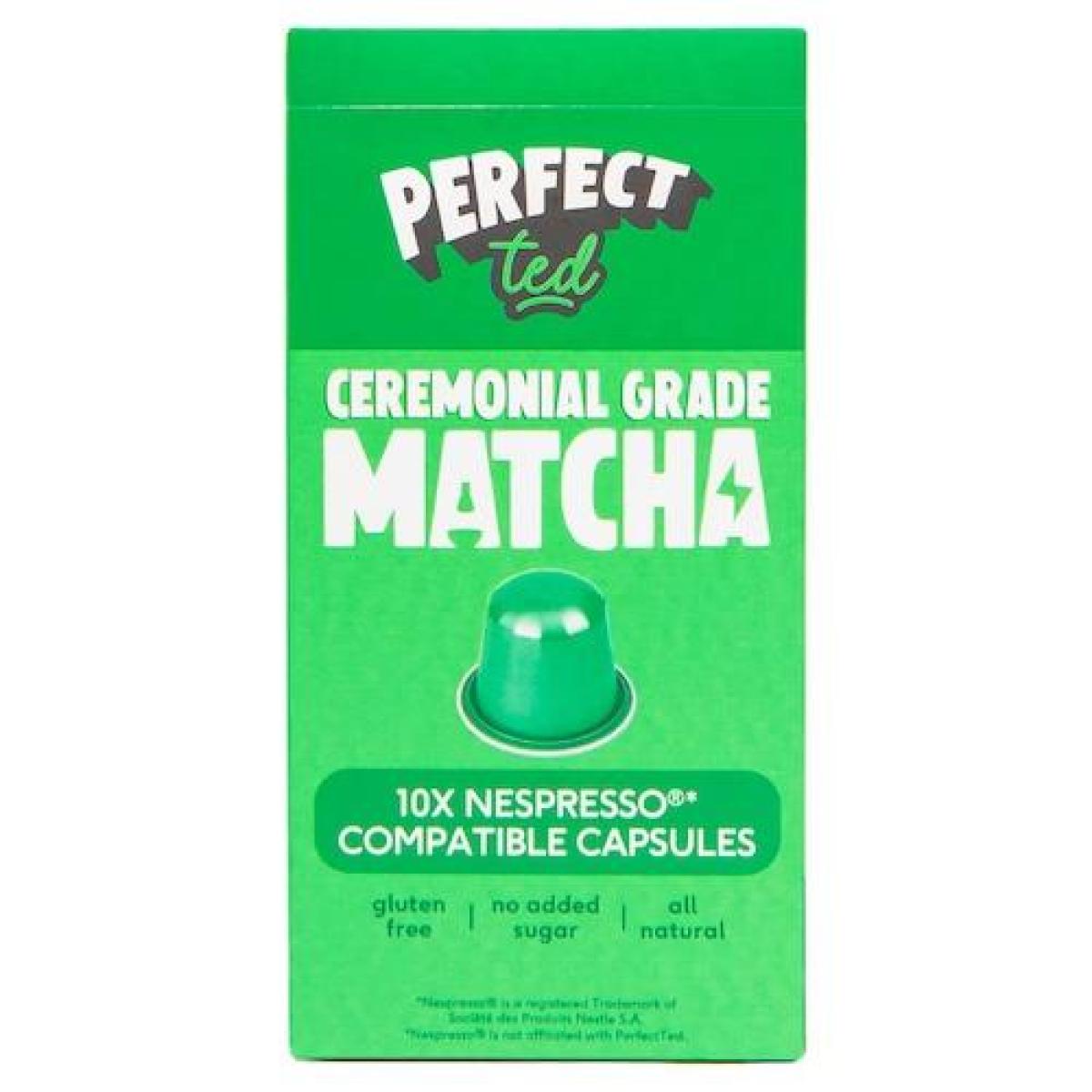 Ceremonial Grade Matcha Nespresso Capsules 15 g 10 Pods