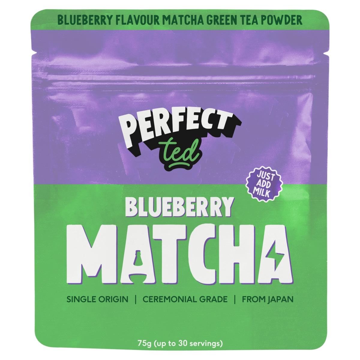 Matcha Powder Blueberry