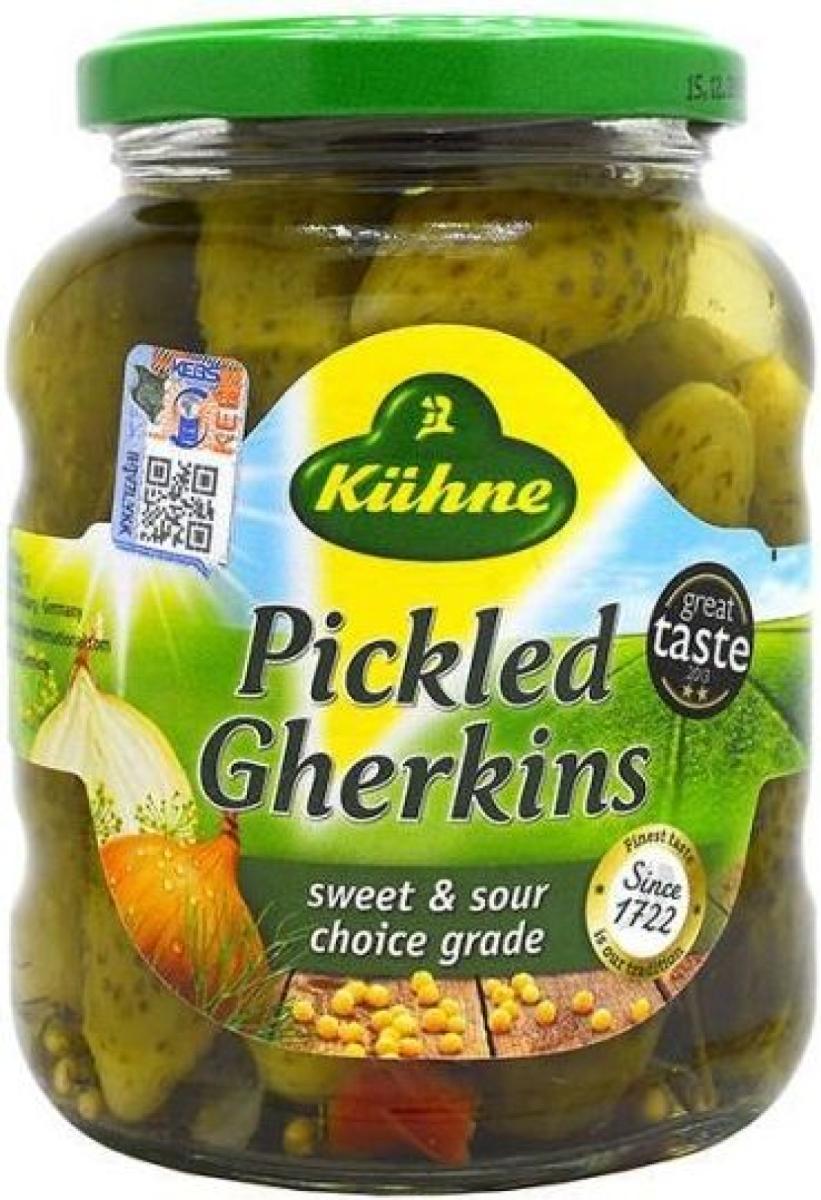 Pickled Gherkins Sweet & Sour