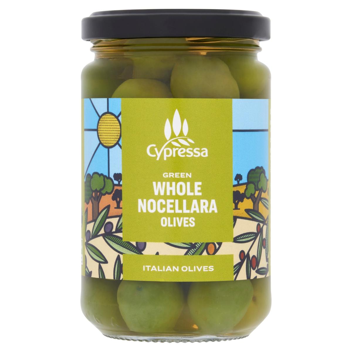 Green Whole Nocellara Olives