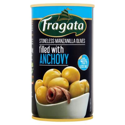 Low Salt Anchovy Stuffed Olives