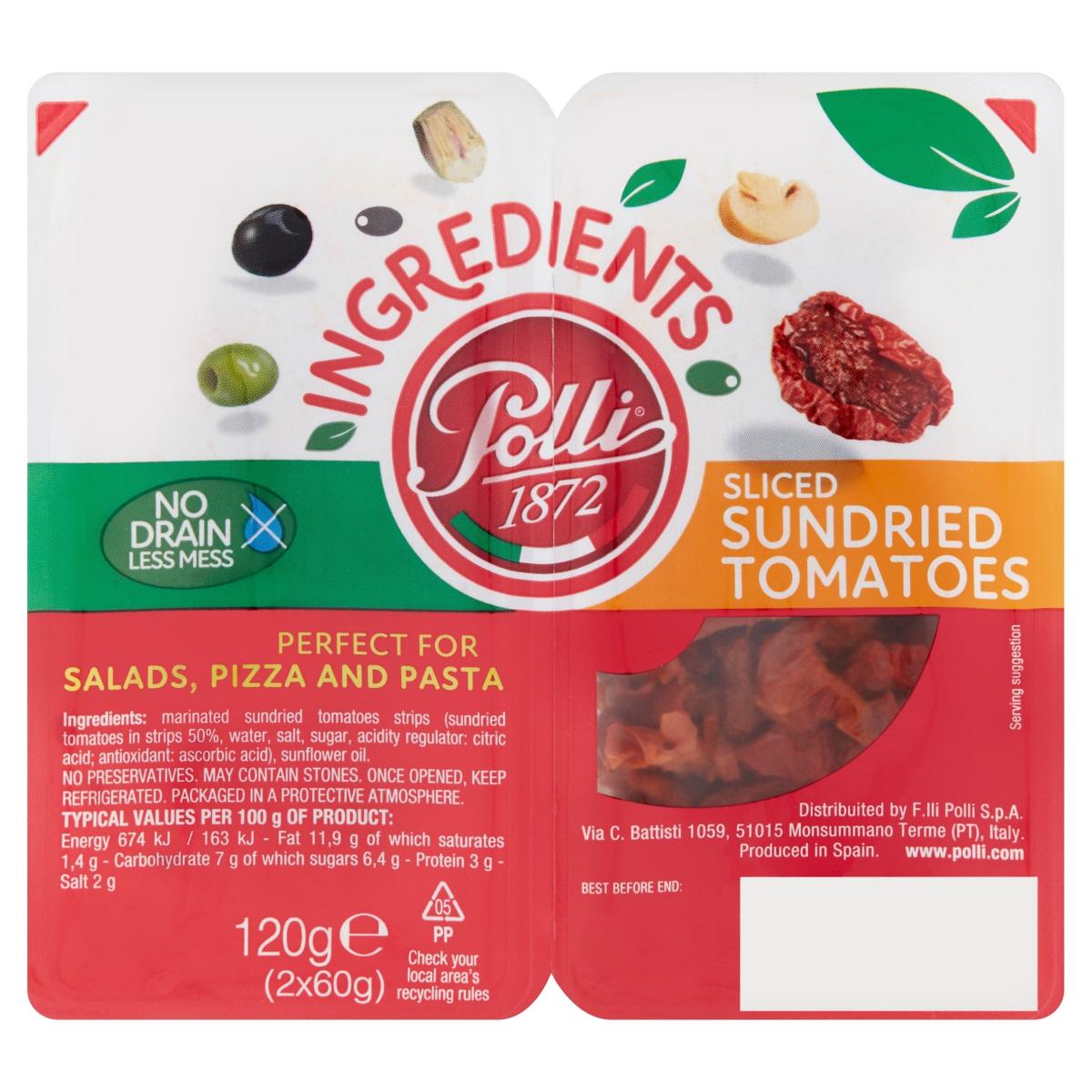 Ingredient Sliced Sundried Tomatoes