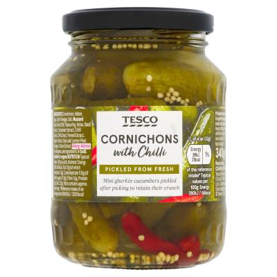 Cornichons With Chilli