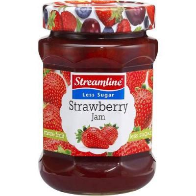 Reduced Sugar Strawberry Jam