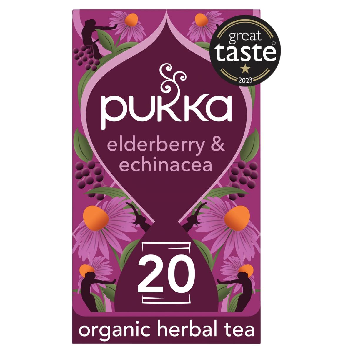 Elderberry & Echinacea Organic 20 Tea Bags