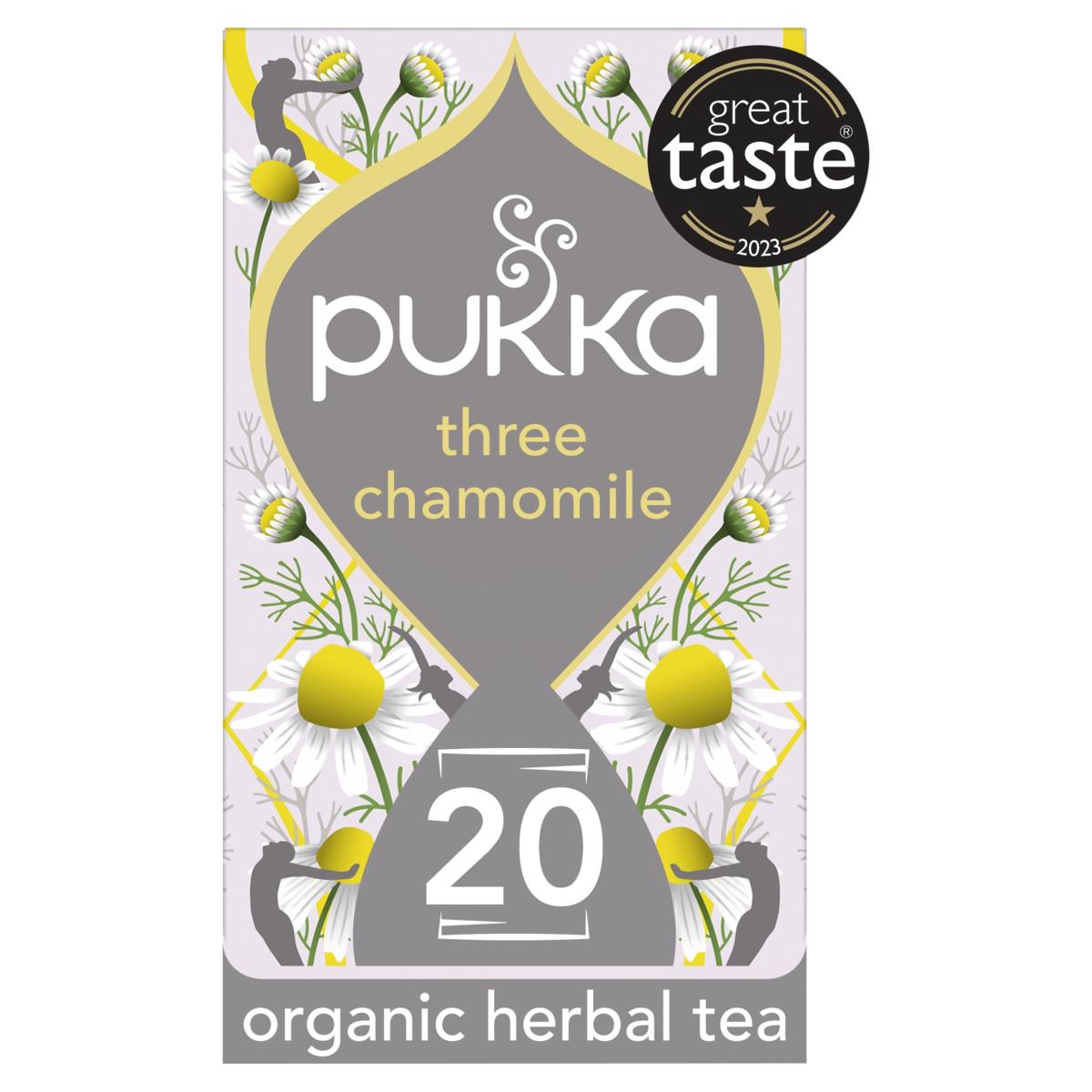 Organic 3 Chamomile 20 Tea Bags