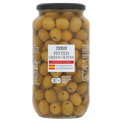 Pitted Green Olives