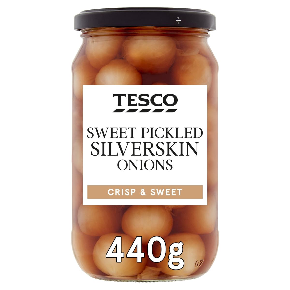 Sweet Pickled Silverskin Onions