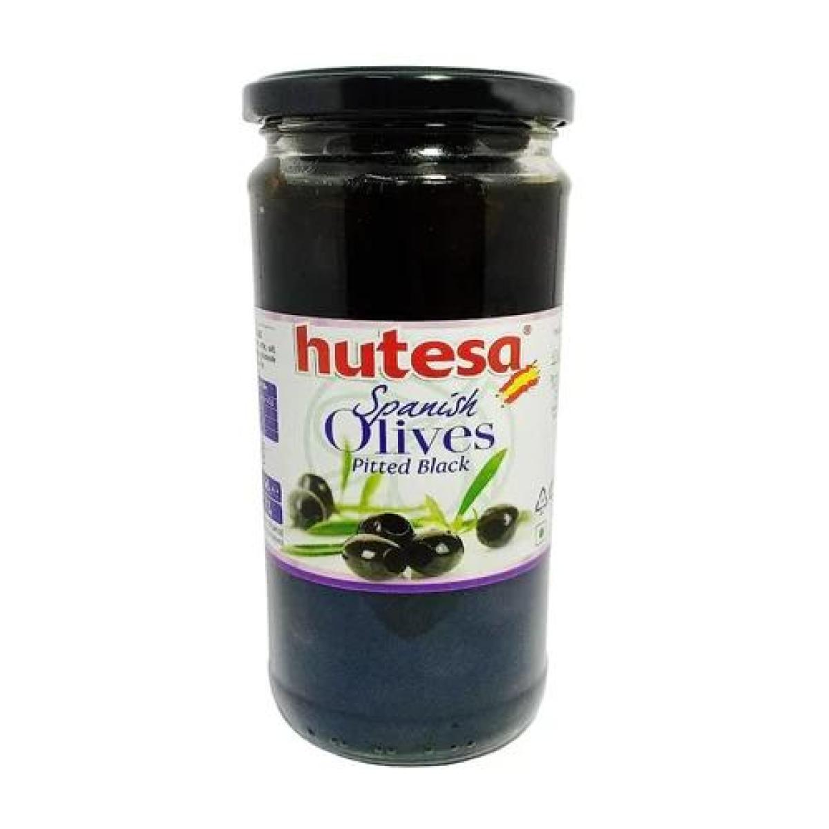 Spanish Olives Pitted Black