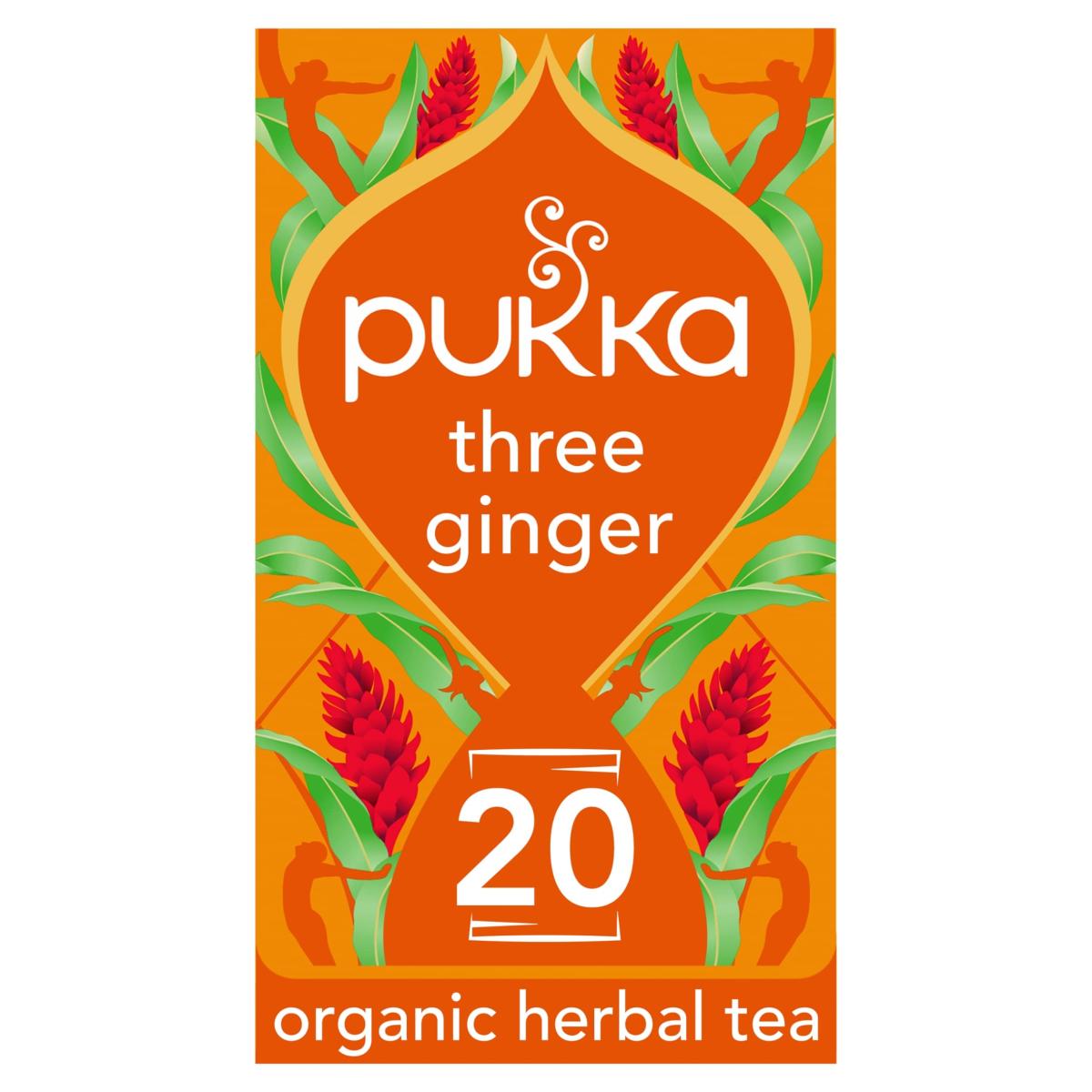 Organic Three Ginger 20 Tea Bags