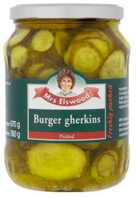 Burger Gherkins Pickled