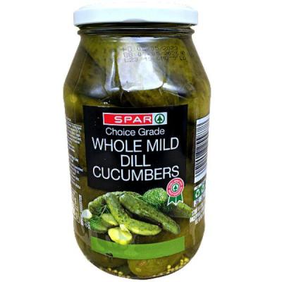 Whole Mild Dill Cucumbers