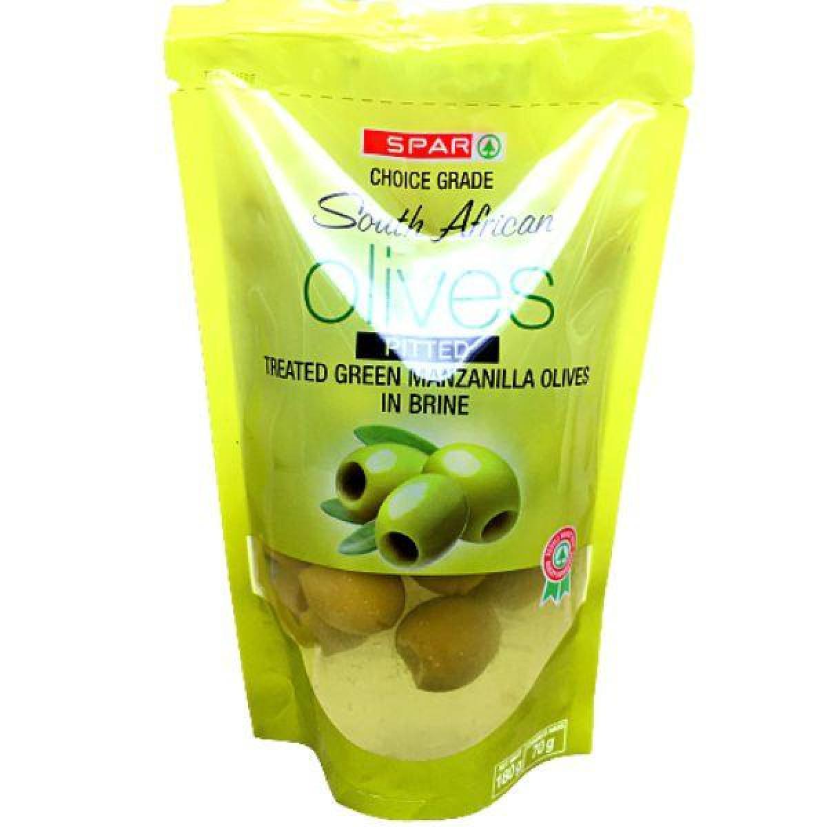 Treated Green Manzanilla Olives In Brine