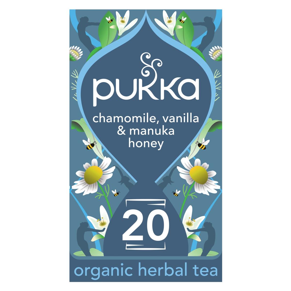Organic Vanilla & Manuka 20 Tea Bags