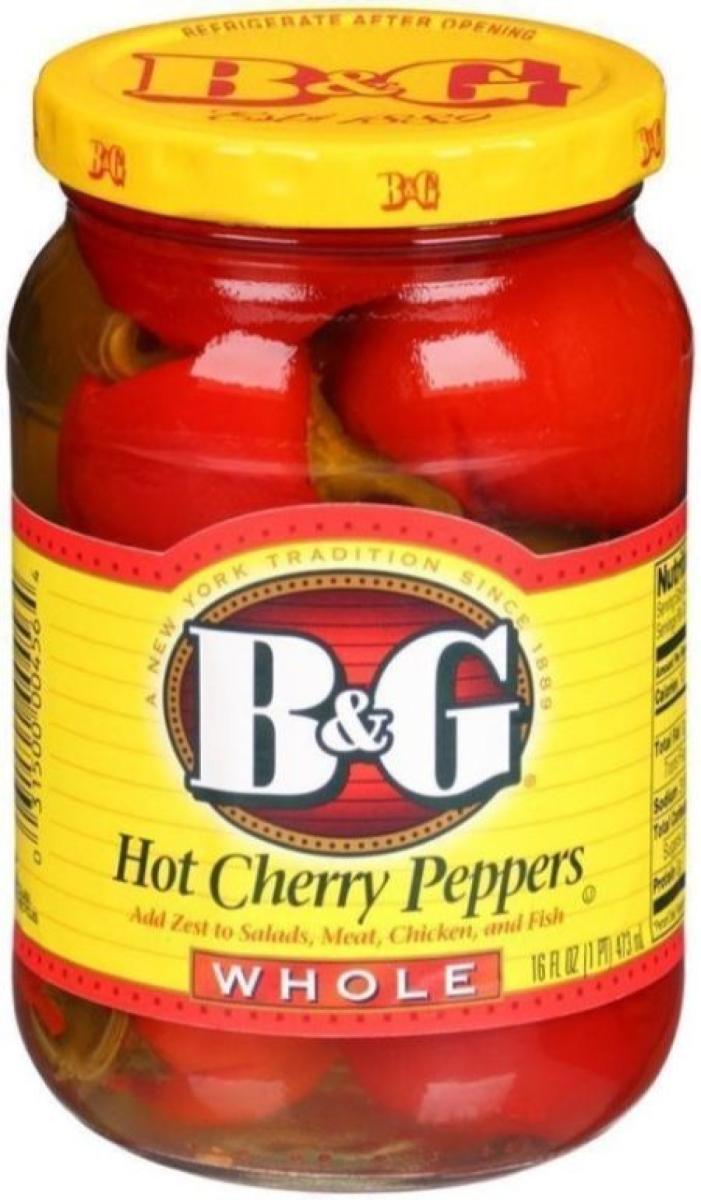 Hot Cherry Peppers Whole