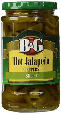 Hot Jalapeno Peppers Sliced