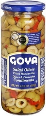 Salad Olives Manzanilla Pitted