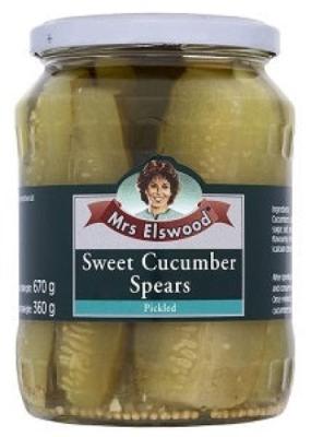 Sweet Cucumber Spears Pickled