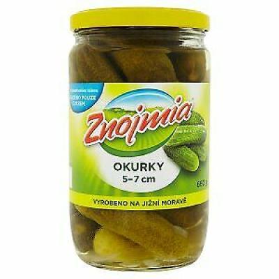Sterilized Gherkins In Spicy Sweet & Sour Brine