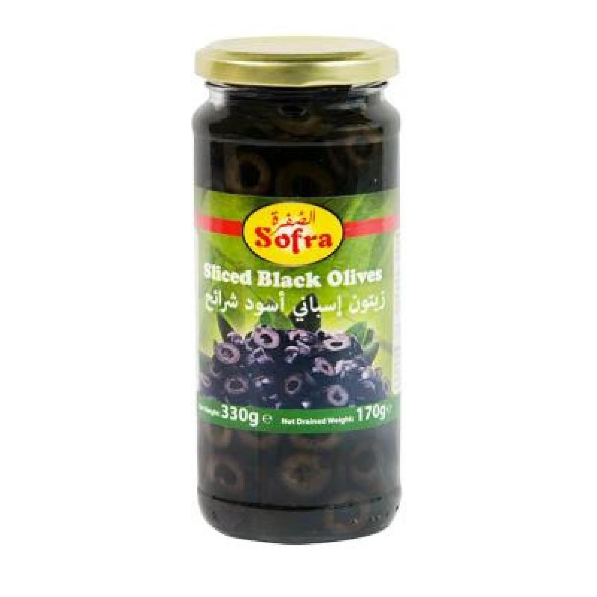 Sliced Black Olives