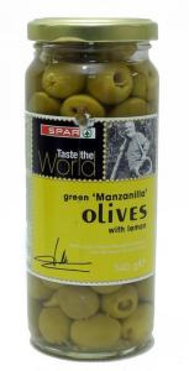 Olives Green Manzanila Lemon