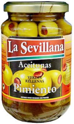 Green Olives Stuffed With Pimento Jar