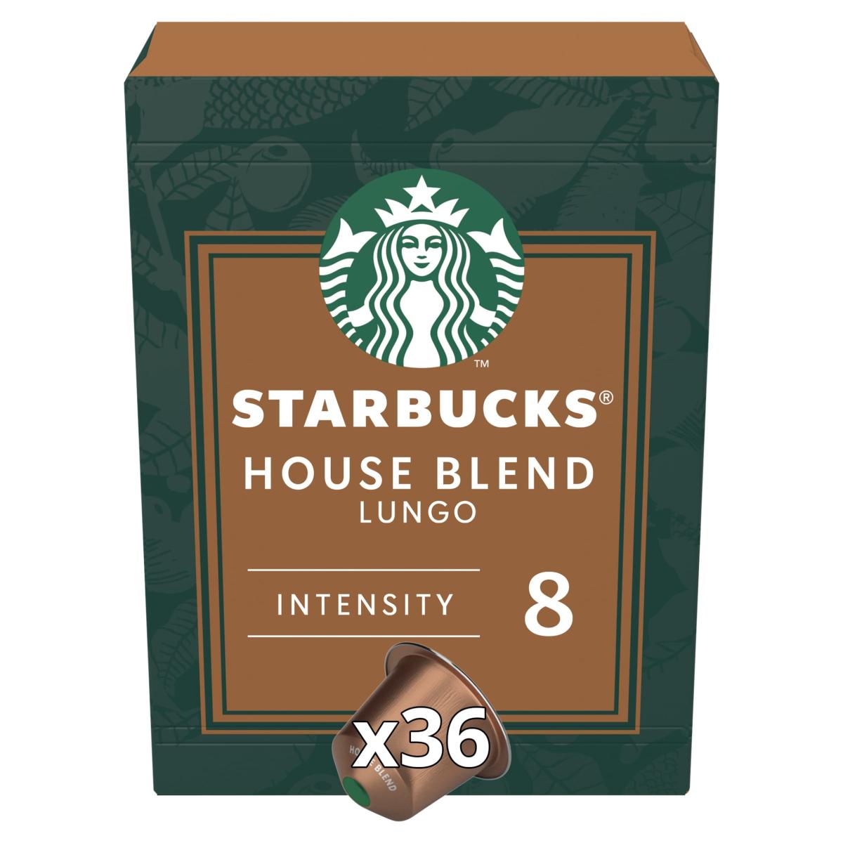 By Nespresso House Blend Lungo Coffee Pods x 36
