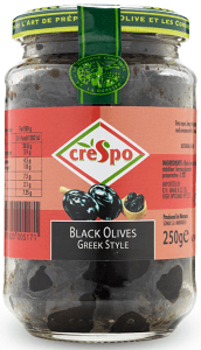 Black Olives Greek Style