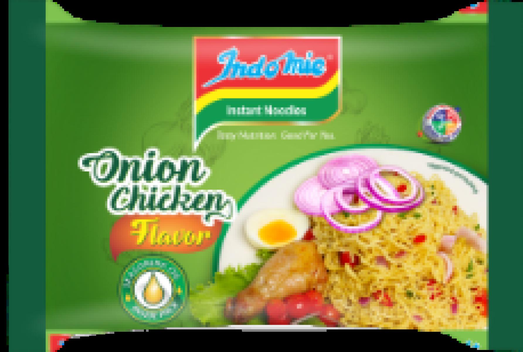 Instant Noodles Onion Chicken