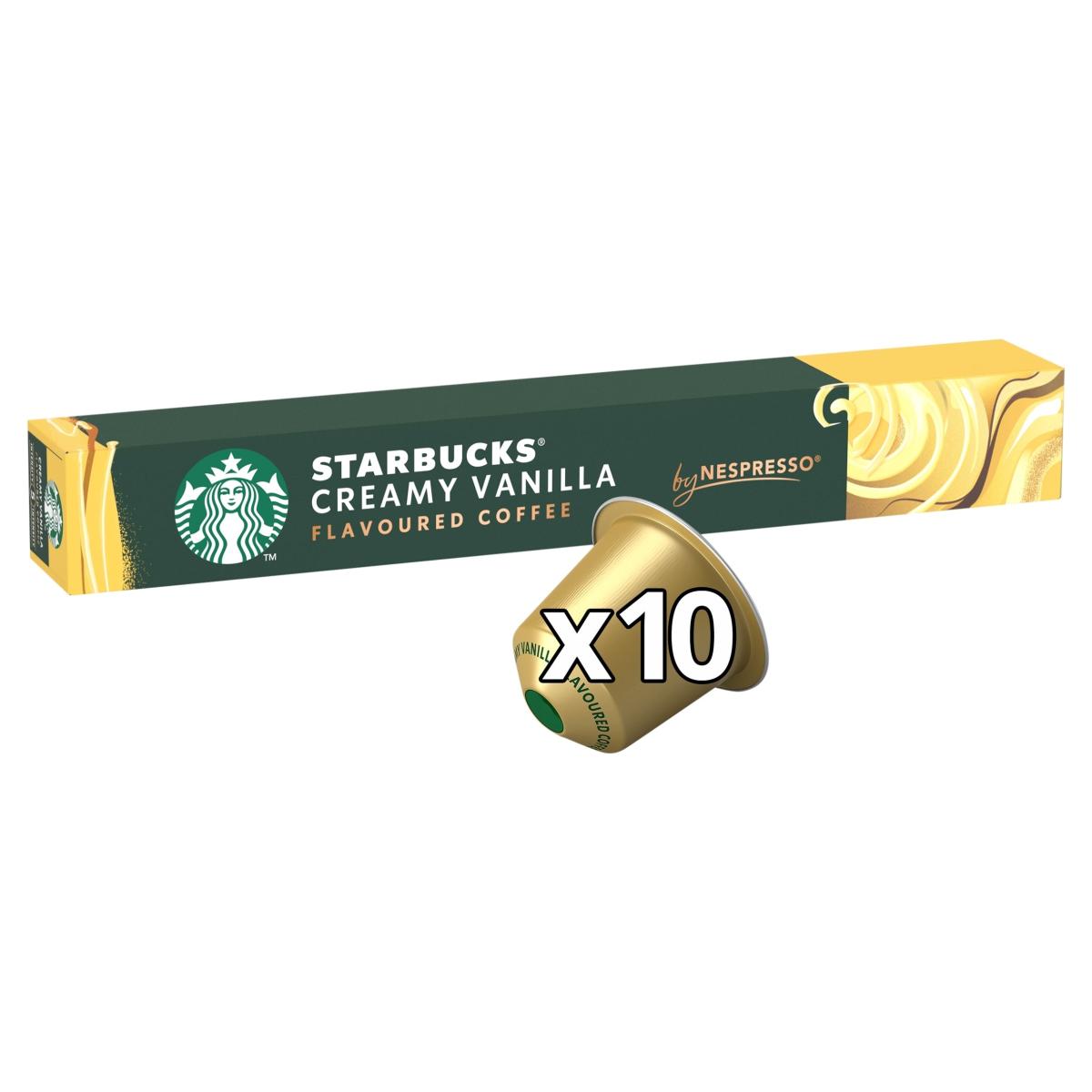 Creamy Vanilla Flavoured Coffee Pods x 10