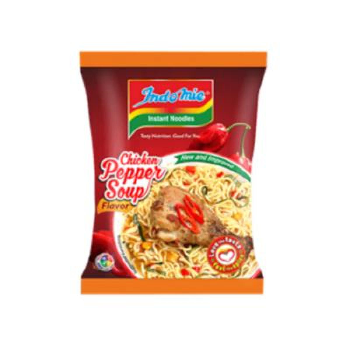 Instant Noodles Chicken Pepper Soup
