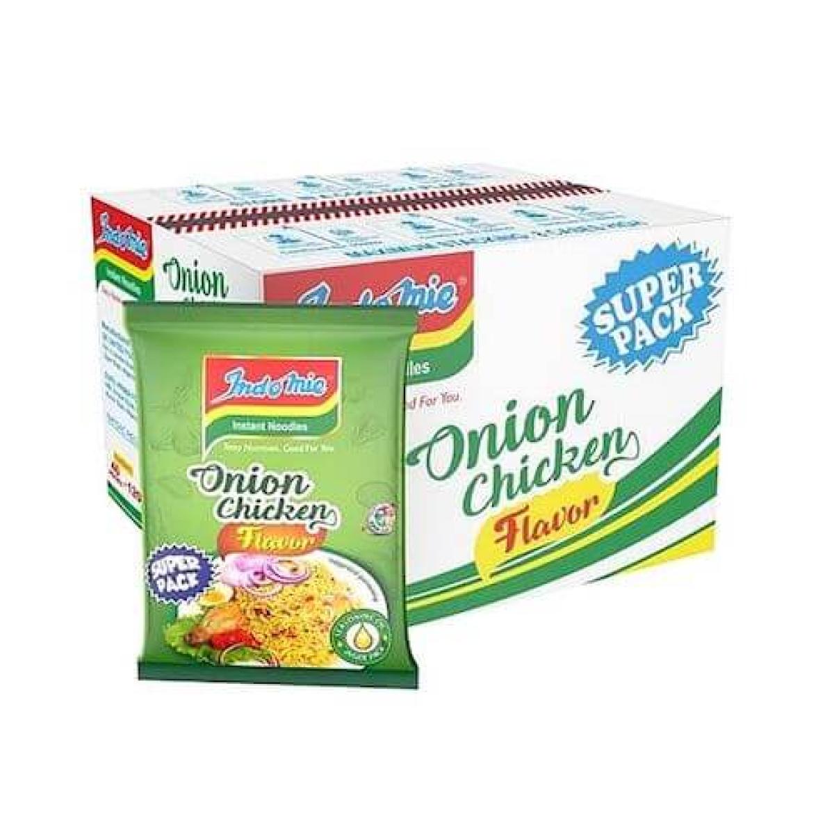 Instant Noodles Onion Chicken