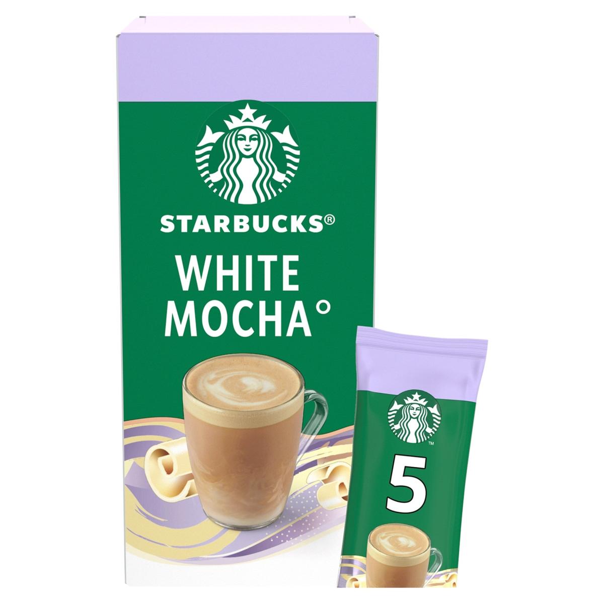 White Mocha Instant Coffee Sachets 5 x