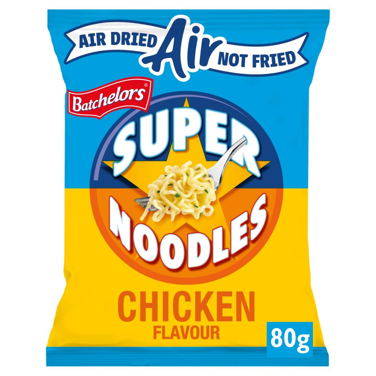 Super Noodles Air Dried Low Fat Chicken Instant Noodles