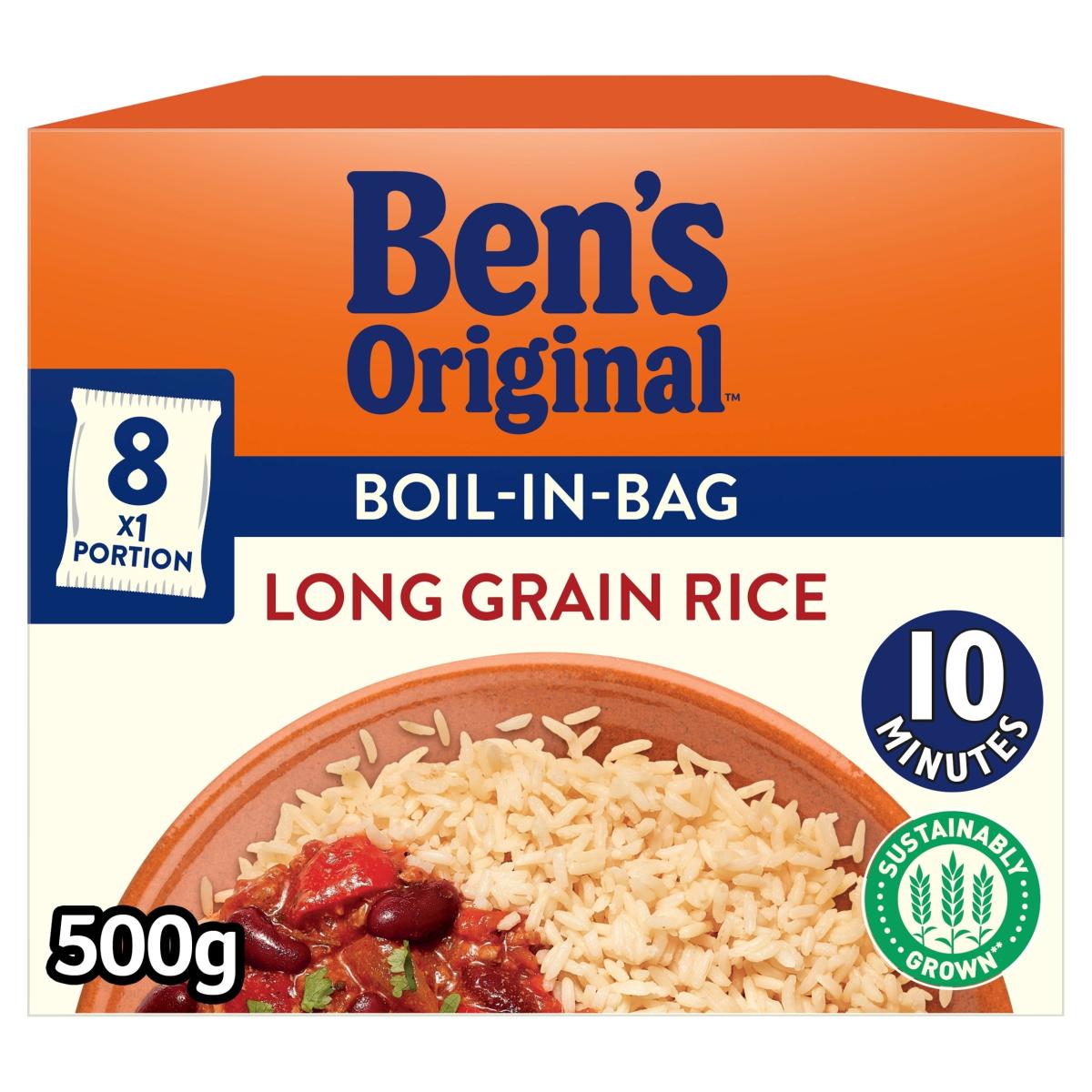 Boil In Bag Long Grain Rice