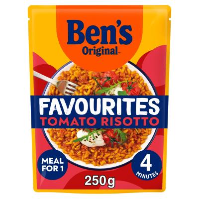 Favourites Risotto Tomato & Italian Style Herbs Microwave Rice Meal