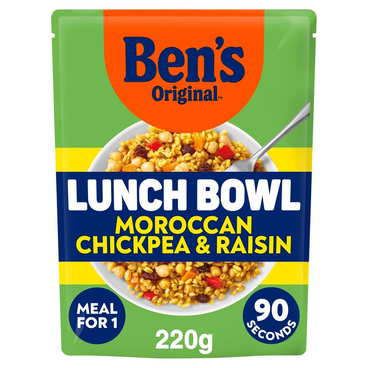 Lunch Bowl Moroccan Style Grains & Pulses