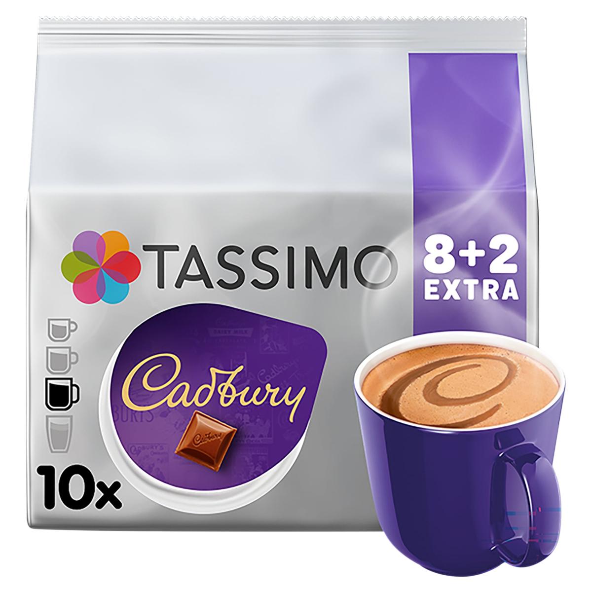 Cadbury Chocolate 8+2 Free Drinks