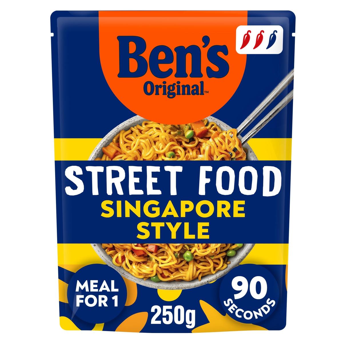Street Food Singapore Style Noodles