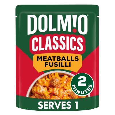 Classics Meatballs Fusilli Pasta Ready Meal