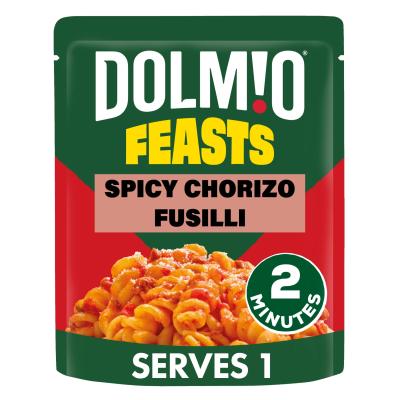 Feasts Spicy Chorizo Fusilli Pasta Ready Meal
