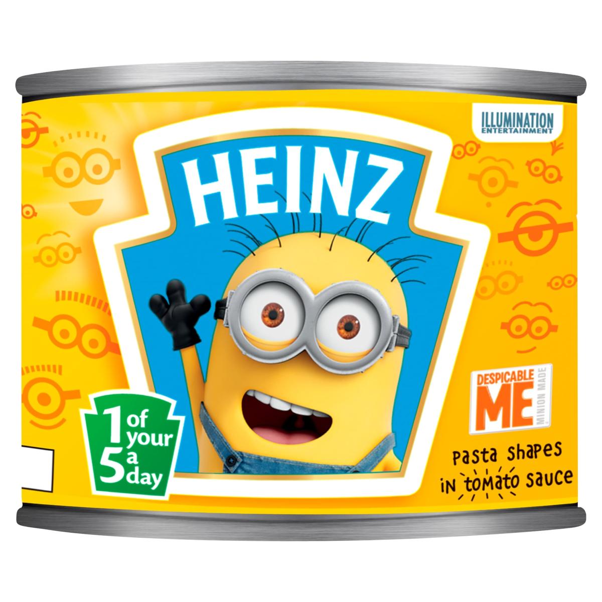 Minions Pasta Shapes In Tomato Sauce