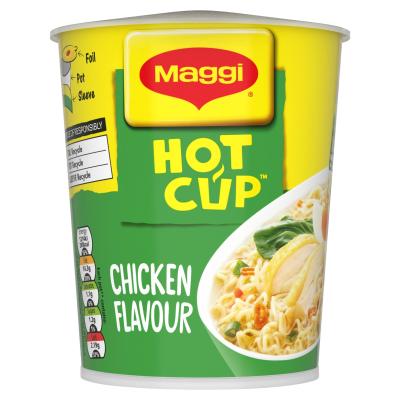 Hot Cup Chicken Noodles Pot