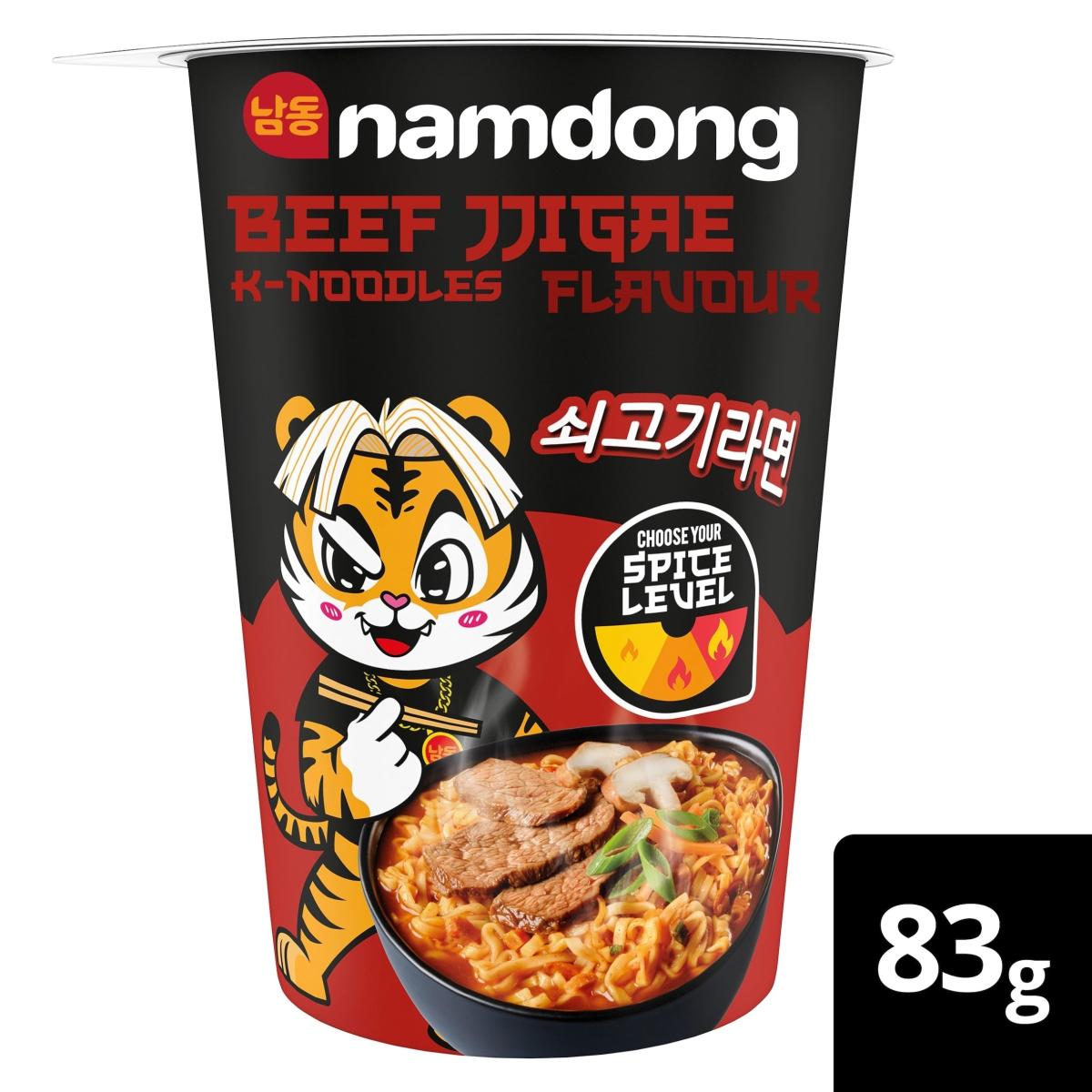 Beef Jjigae Instant Noodle Pot