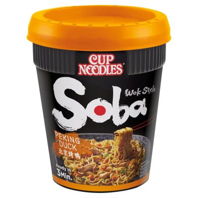 Cup Noodles Soba Wok Style Instant Noodles Peking Duck