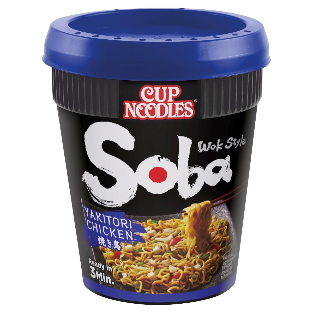 Cup Noodles Soba Wok Style Yakitori Chicken