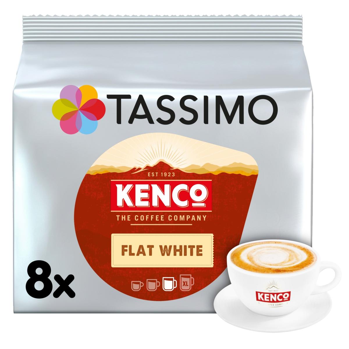 Kenco Flat White Pods 8 Pack